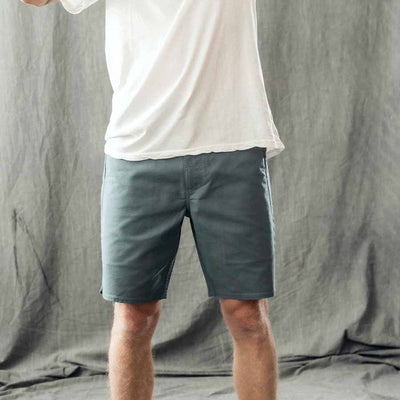 Shorts - layover 2.0 - grå blå/turkis