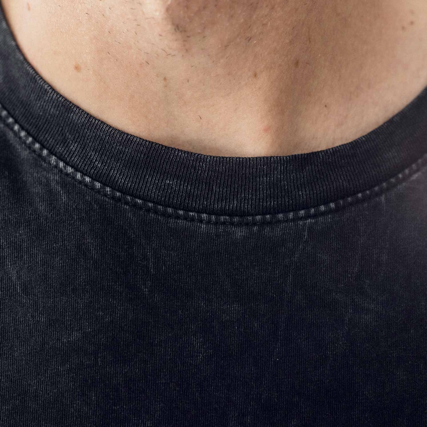 T-shirt Cobra gray heavy washed