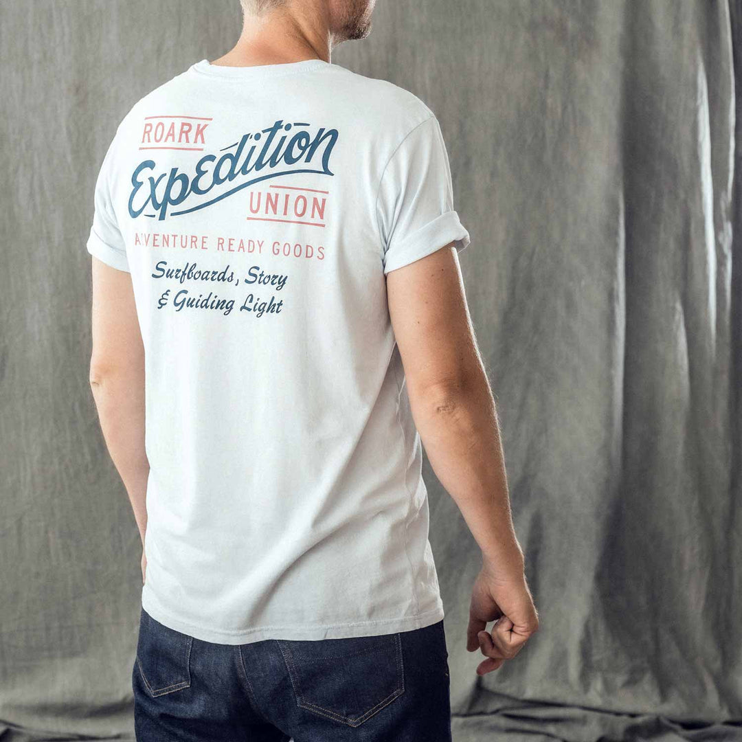 T-shirt Expedition union LIGHT BLUE