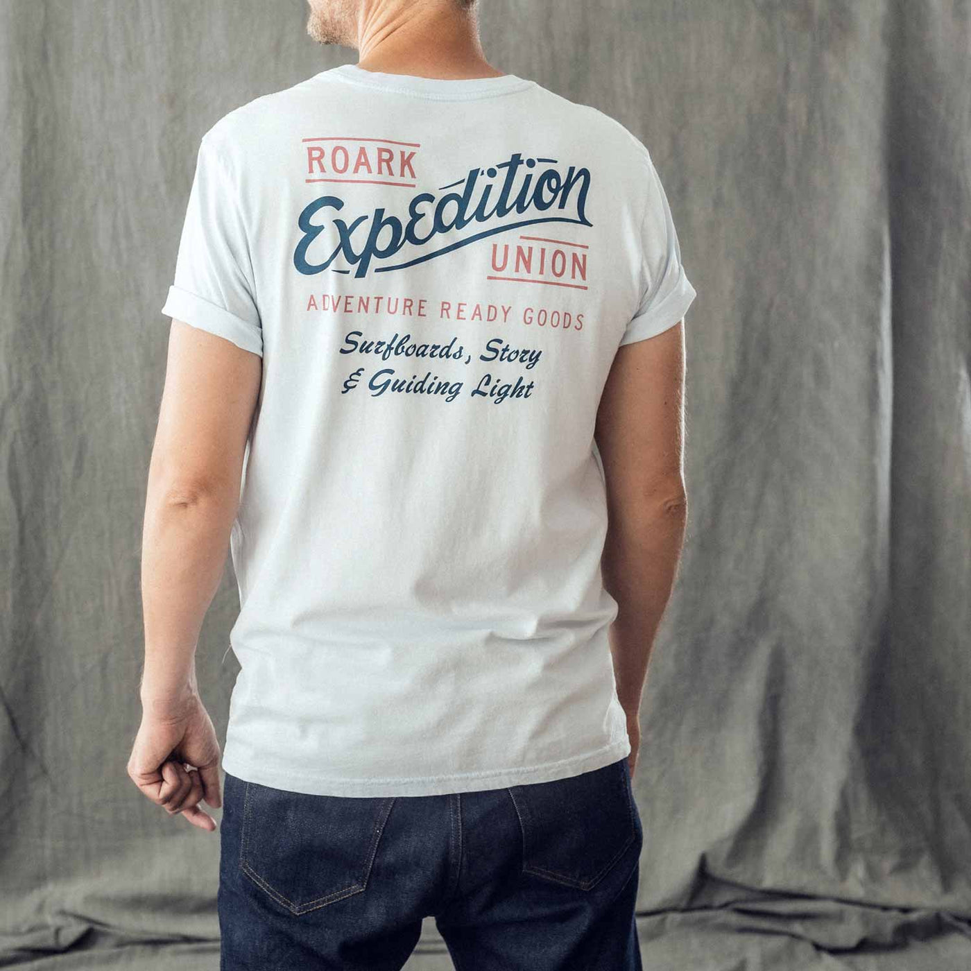 T-shirt Expedition union LIGHT BLUE