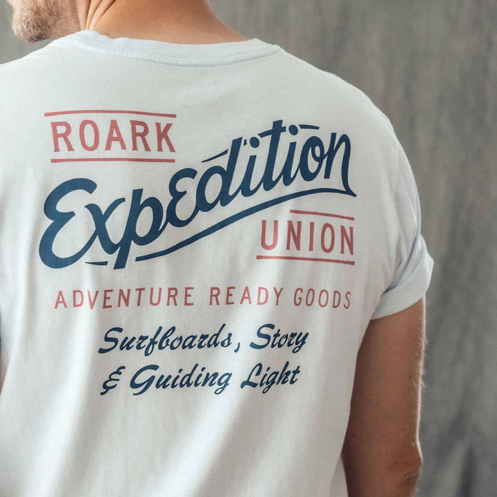 T-shirt Expedition union LIGHT BLUE