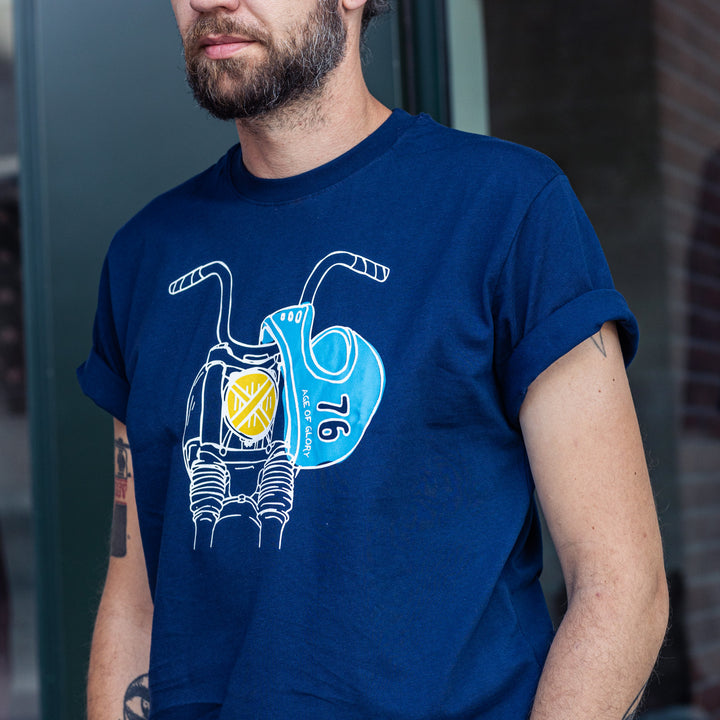 Age of Glory - t-shirt - Ape Bar Tee Navy