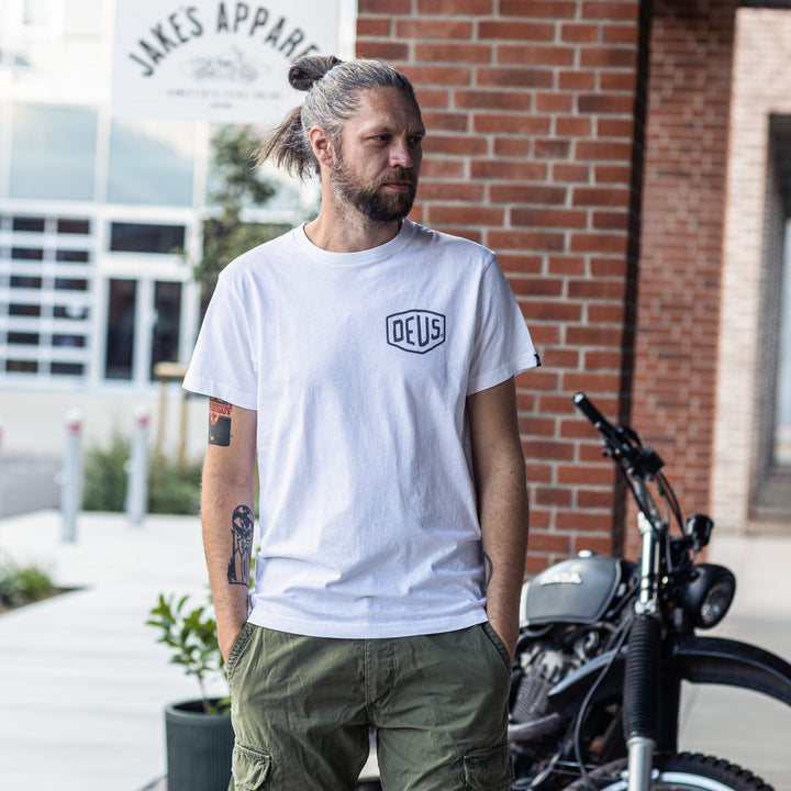 DEUS EX MACHINA - T-Shirt - white - Shield Address