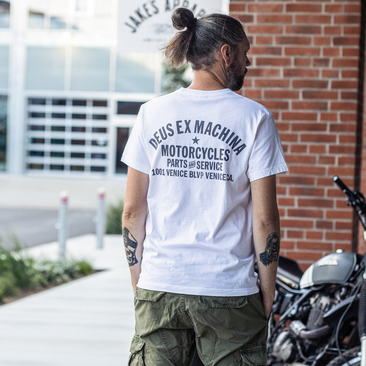 DEUS EX MACHINA - T-Shirt - white - Shield Address