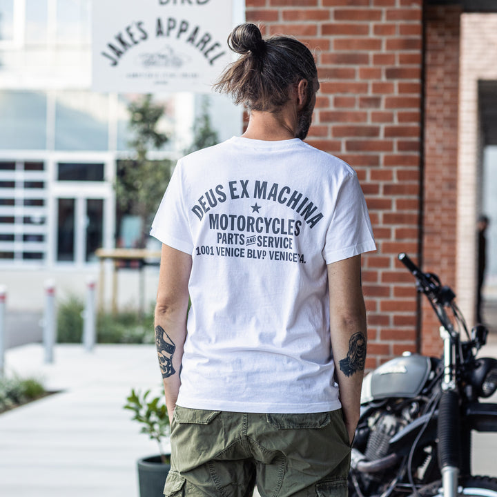DEUS EX MACHINA - T-Shirt - white - Shield Address