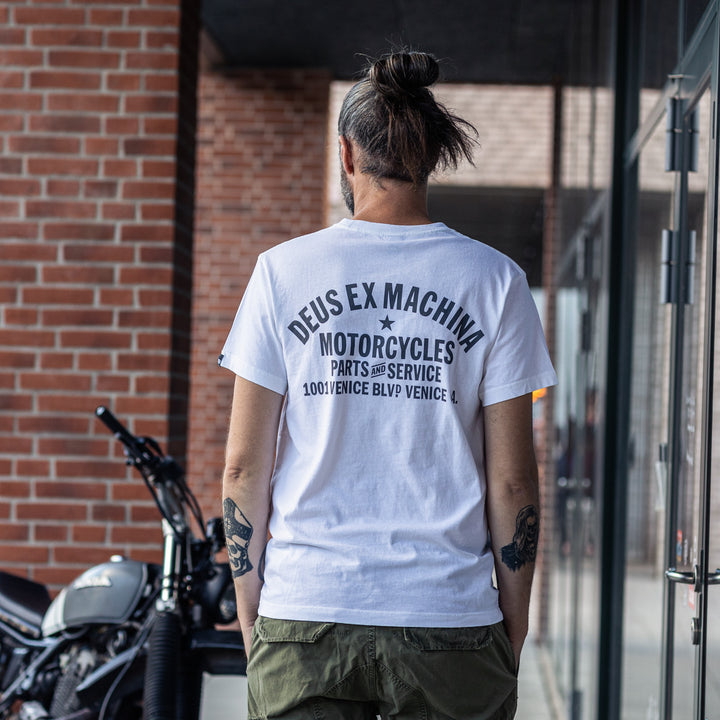 DEUS EX MACHINA - T-Shirt - white - Shield Address