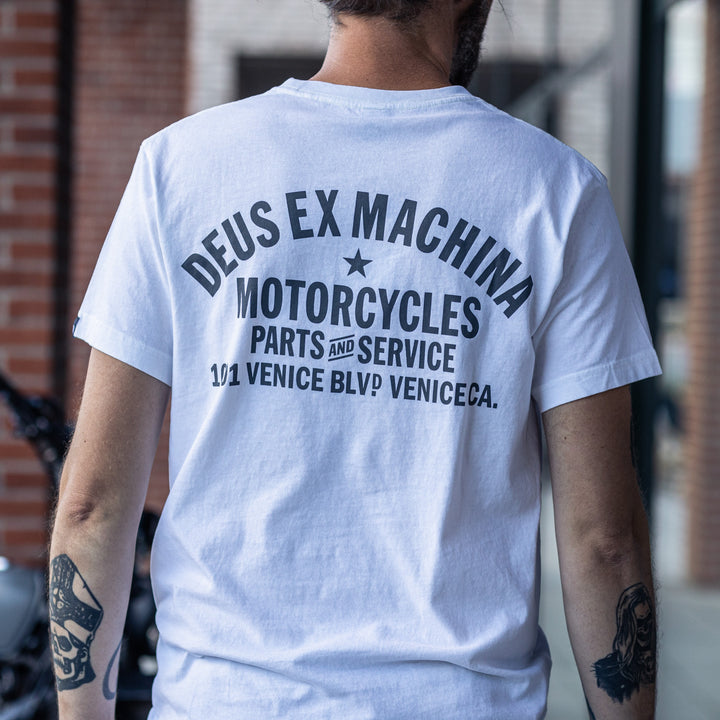 DEUS EX MACHINA - T-Shirt - white - Shield Address