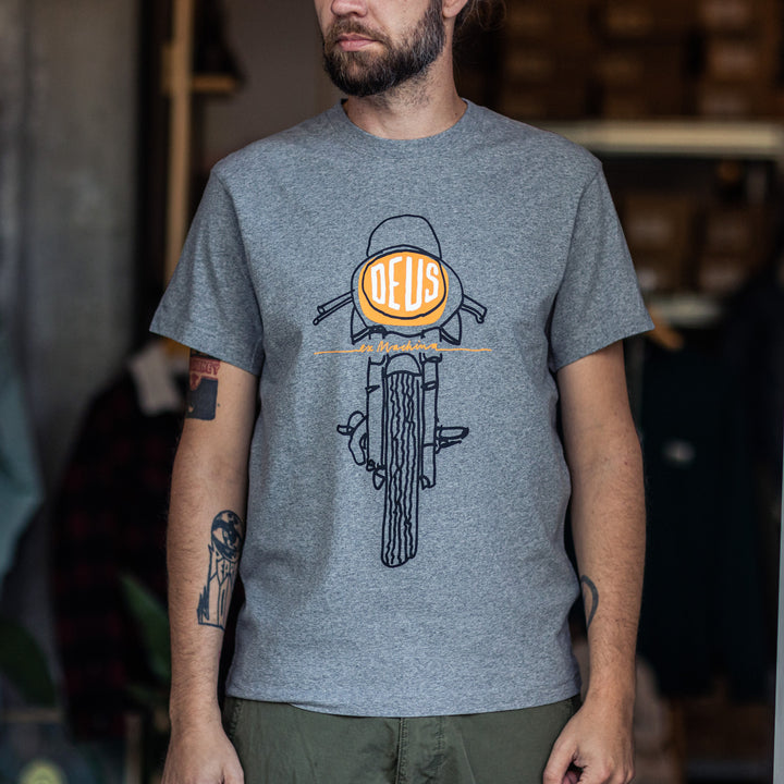 DEUS EX MACHINA - T-Shirt - GRAY - FRONTAL
