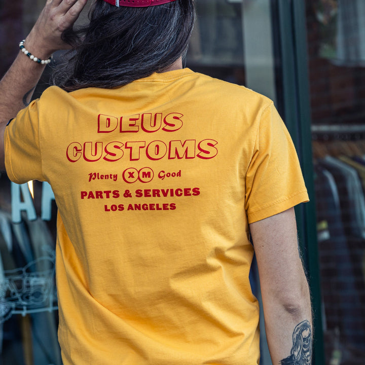 DEUS EX MACHINA - T-Shirt - TINKER TEE - GUL