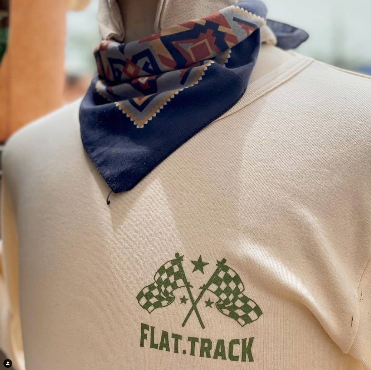 Brut Indigo - Flat track - short sleeve