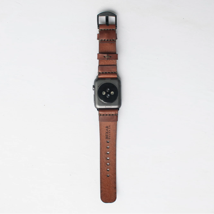 BEXAR GOODS - Urrem til Apple Watch (stor ramme) - mørkebrun