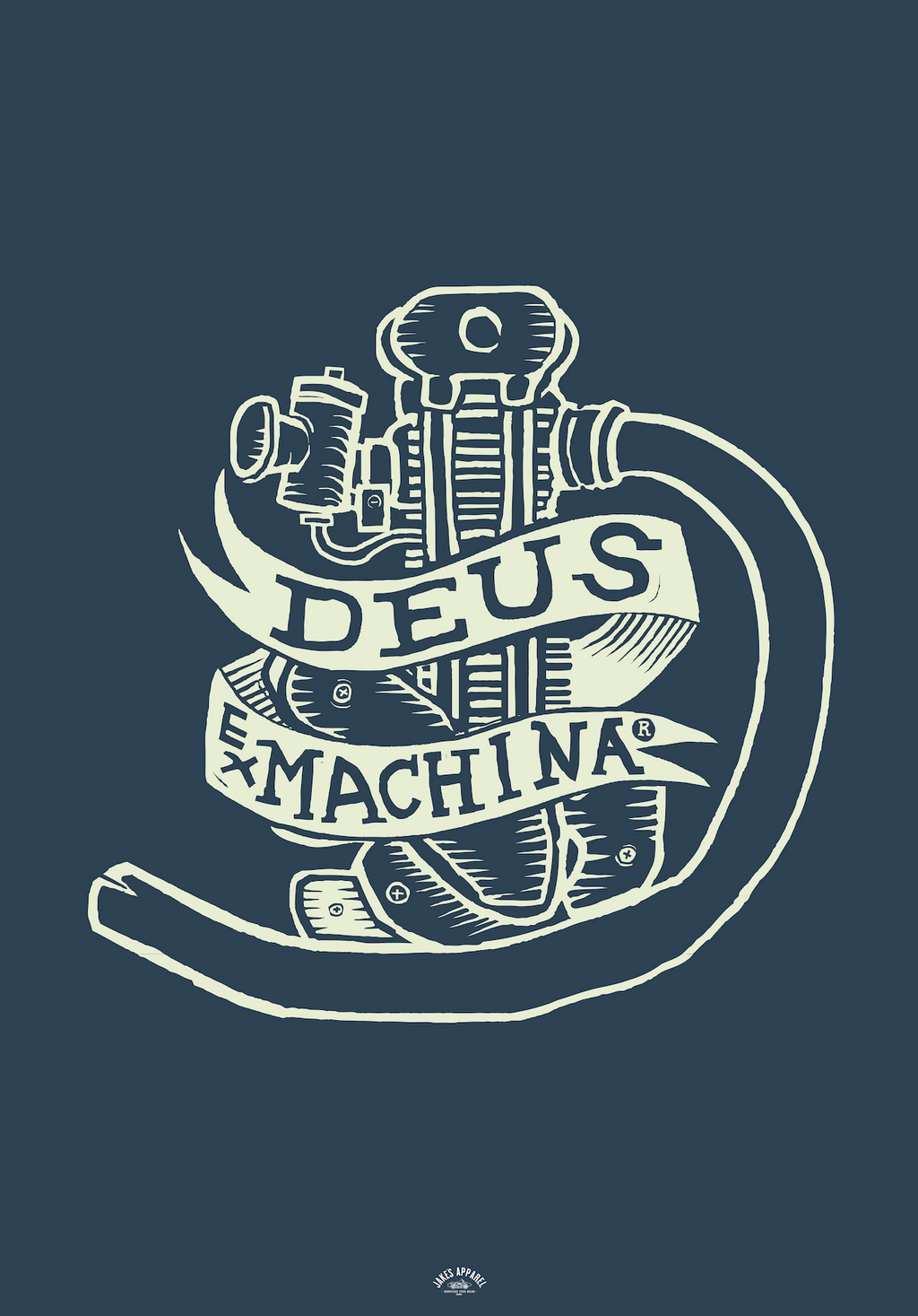 Poster 35x50 cm - DEUS"MOTOR"