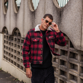 DEUS EX MACHINA - Mikey Plaid Trucker - Red