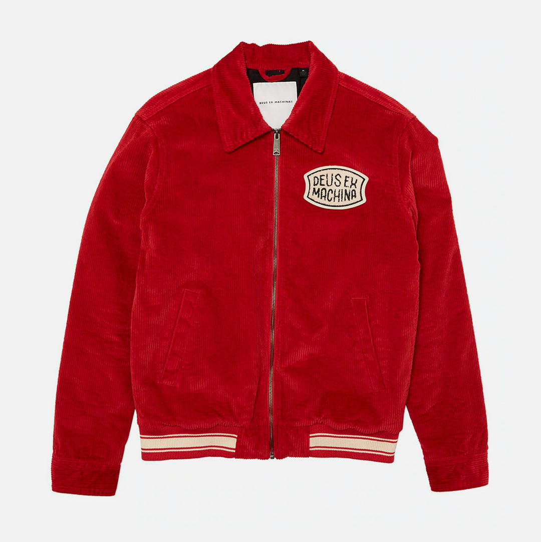 DEUS EX MACHINA - Lennon Cord Bomber - Ribbon Red 2