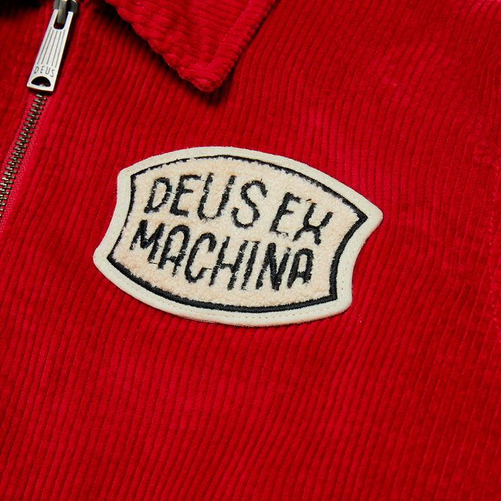 DEUS EX MACHINA - Lennon Cord Bomber - Ribbon Red 2