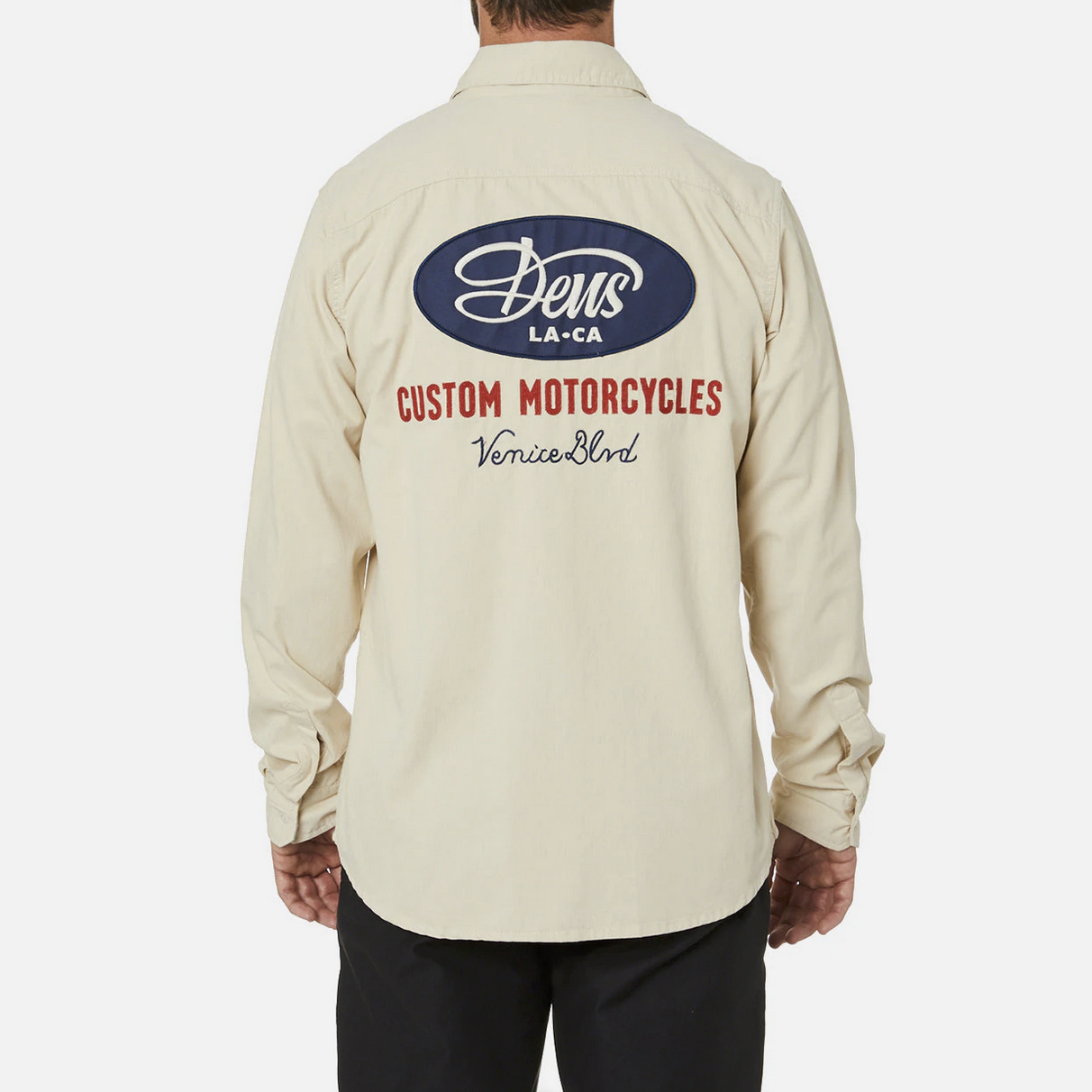 DEUS EX MACHINA - Speed Shop Shirt - Dirty White