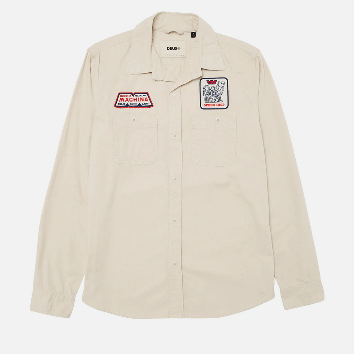 DEUS EX MACHINA - Speed Shop Shirt - Dirty White