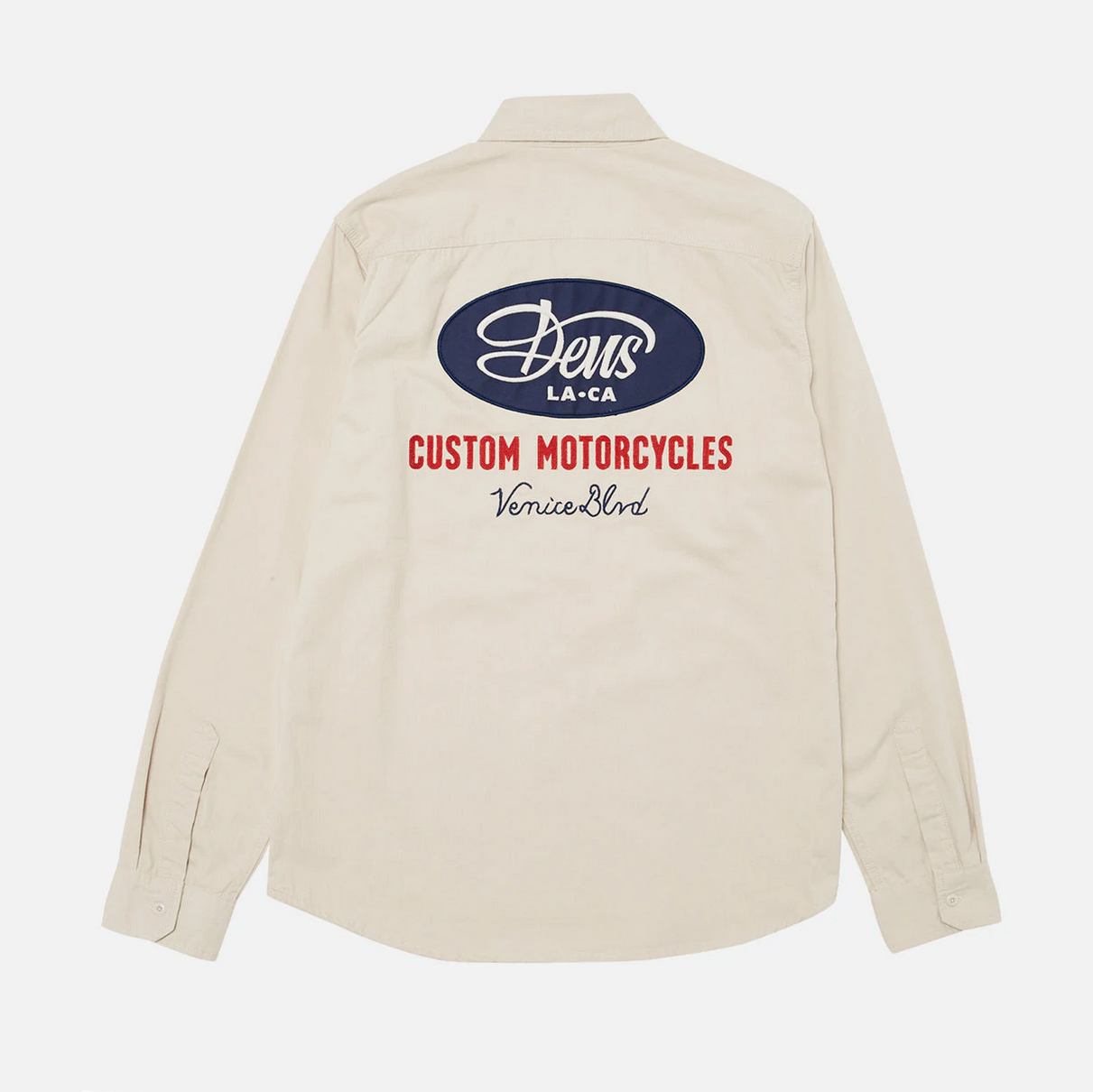 DEUS EX MACHINA - Speed Shop Shirt - Dirty White