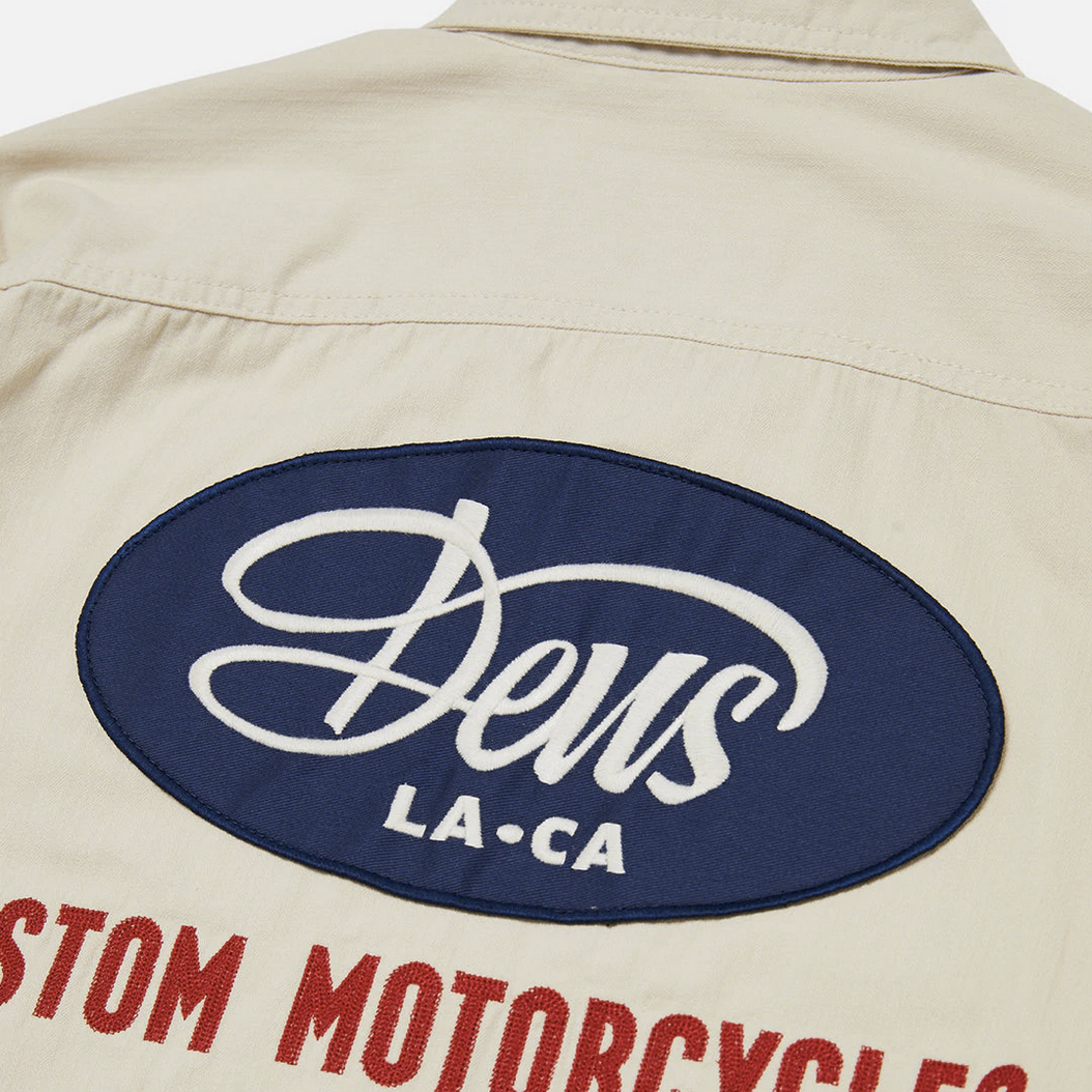 DEUS EX MACHINA - Speed Shop Shirt - Dirty White