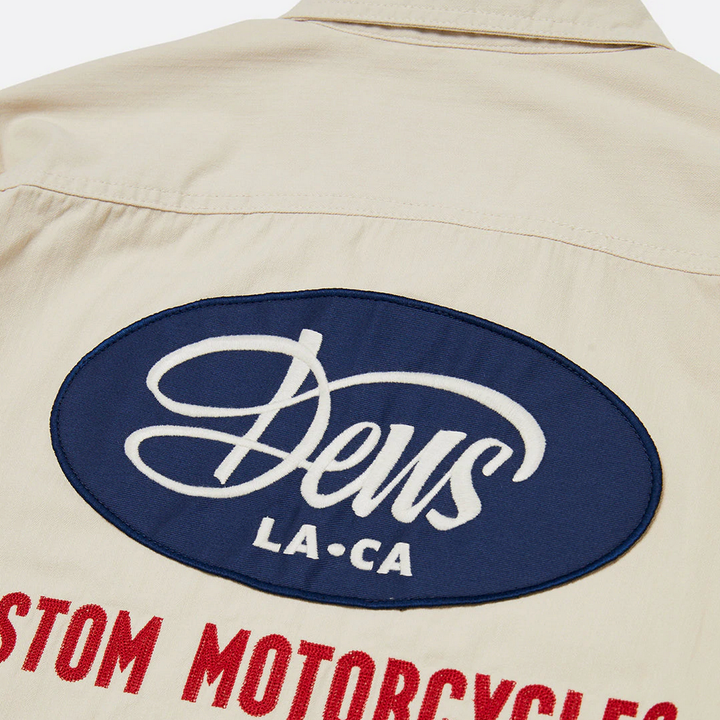 DEUS EX MACHINA - Speed Shop Shirt - Dirty White