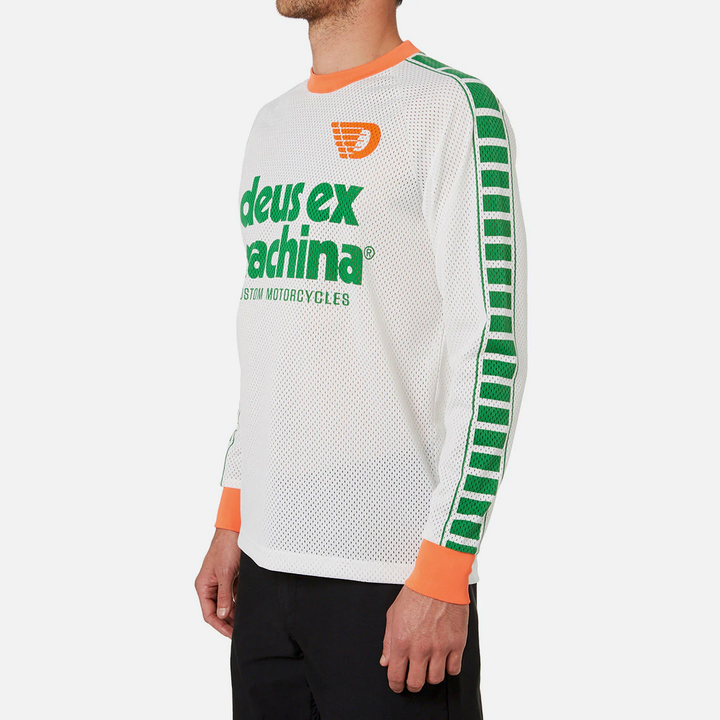 DEUS EX MACHINA - Ventura Moto Jersey - Green Combo