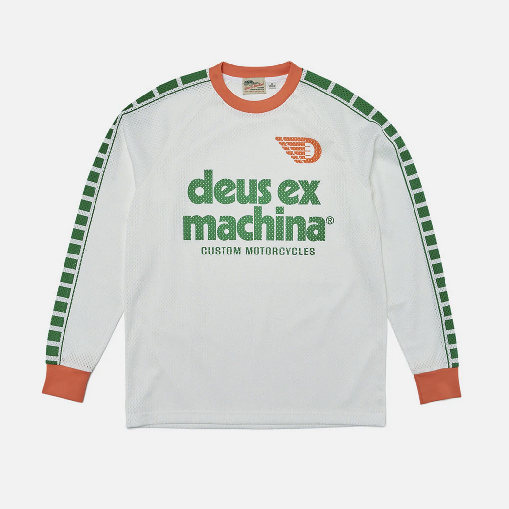 DEUS EX MACHINA - Ventura Moto Jersey - Green Combo