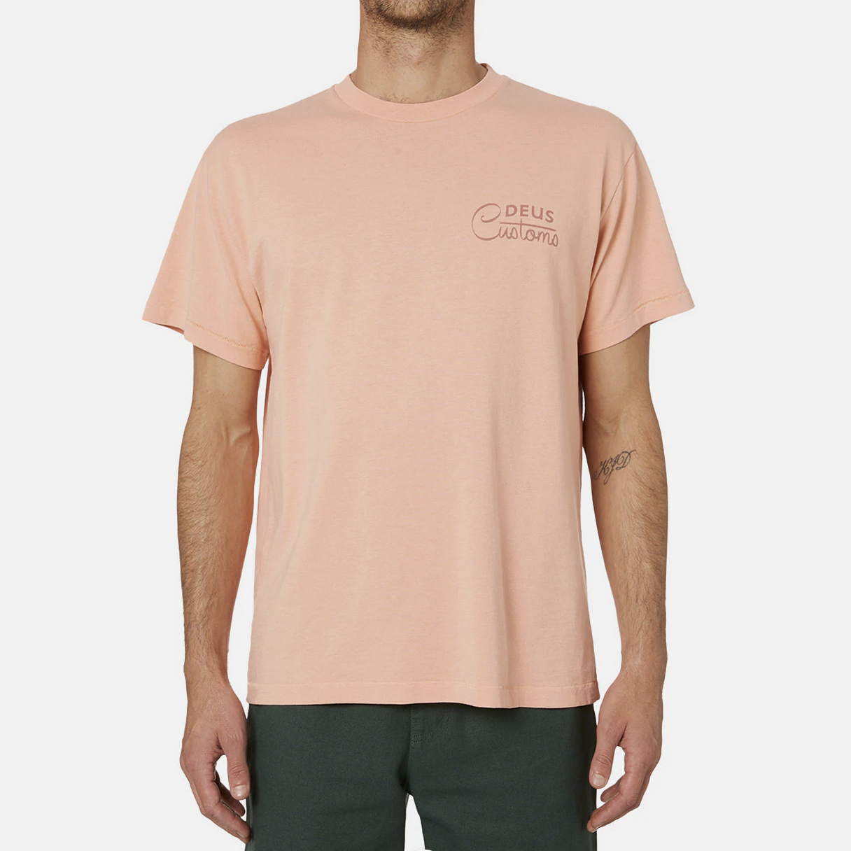 Deus Ex Machina - Balance Tee - Coral Pink