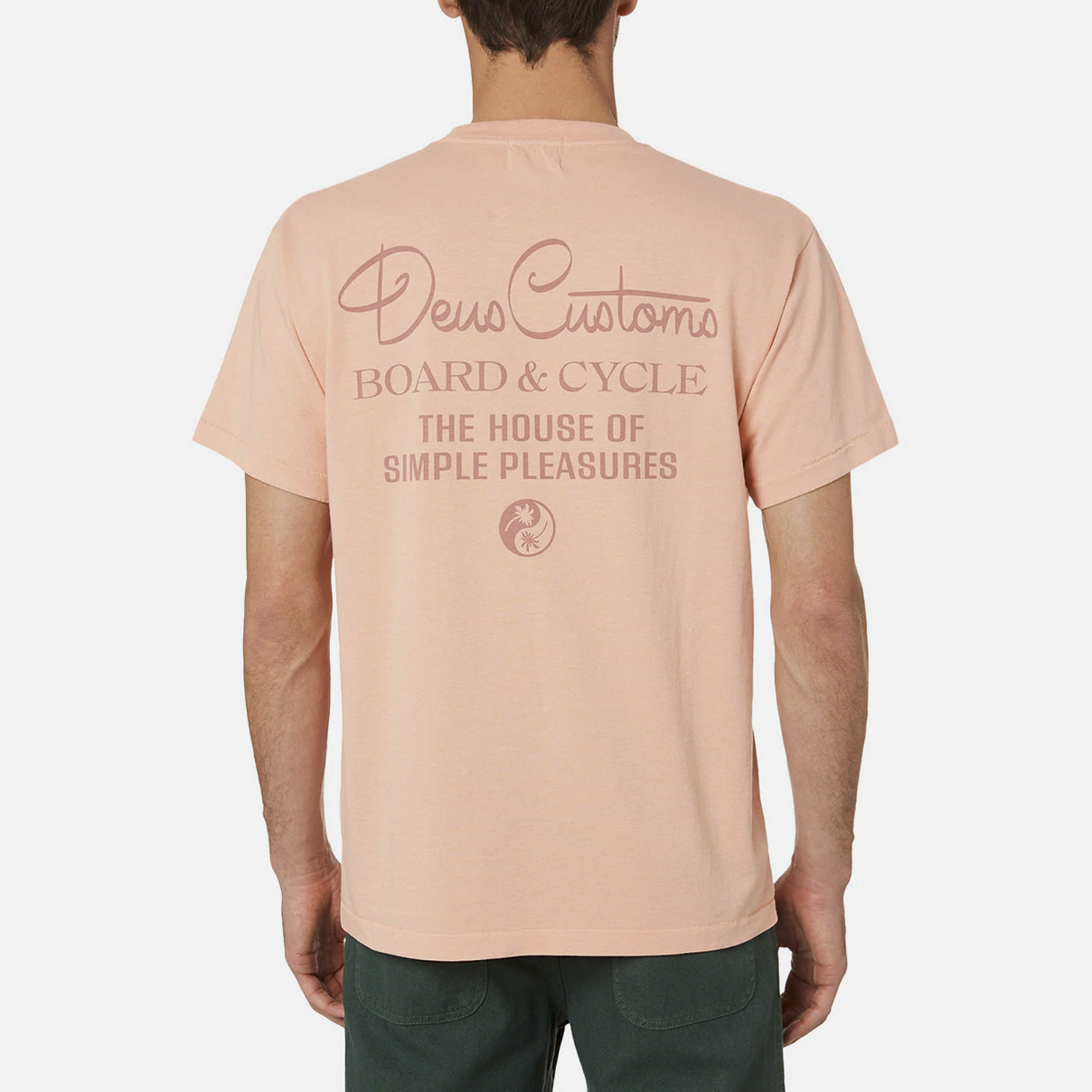 Deus Ex Machina - Balance Tee - Coral Pink