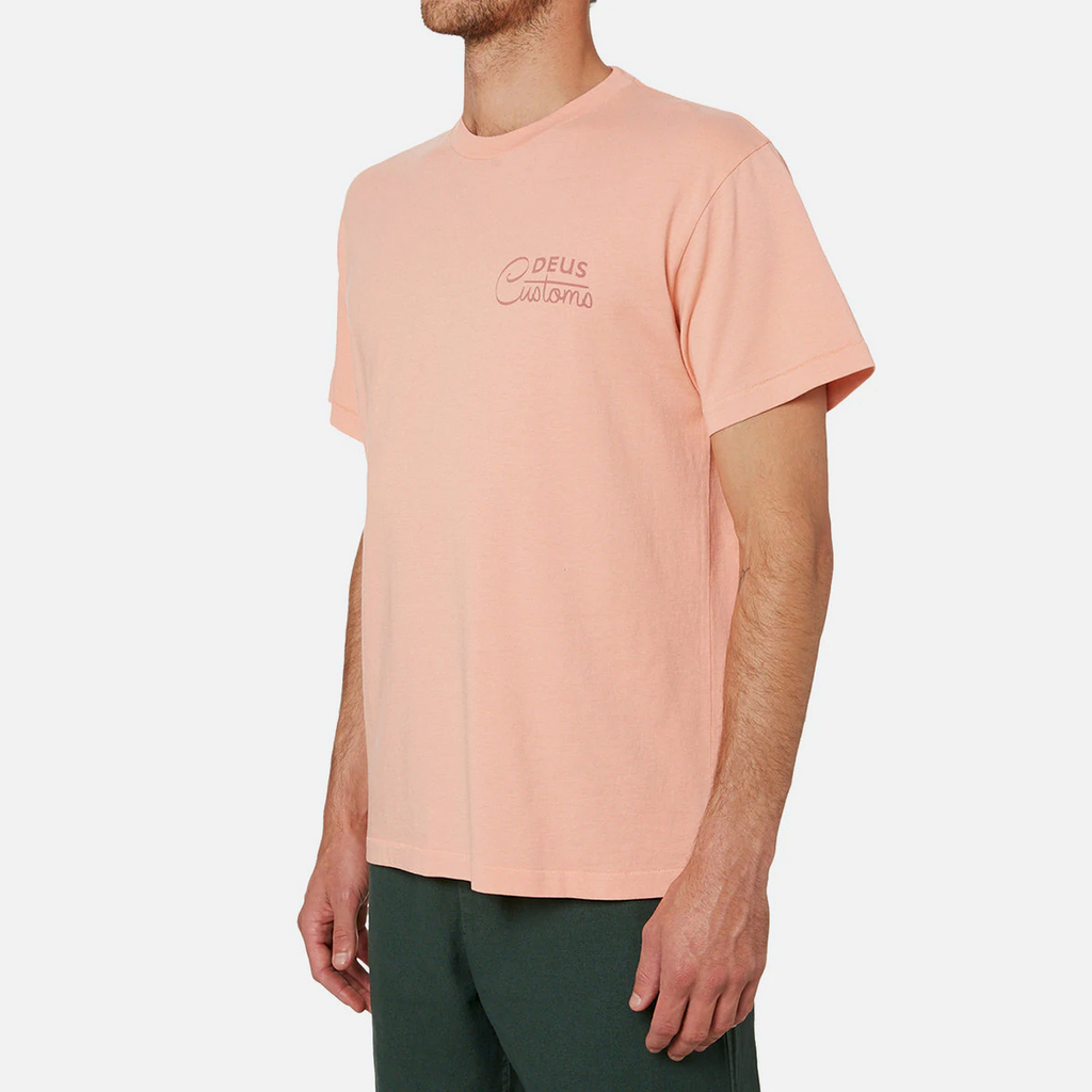 Deus Ex Machina - Balance Tee - Coral Pink