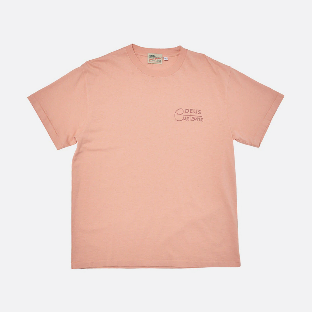 Deus Ex Machina - Balance Tee - Coral Pink