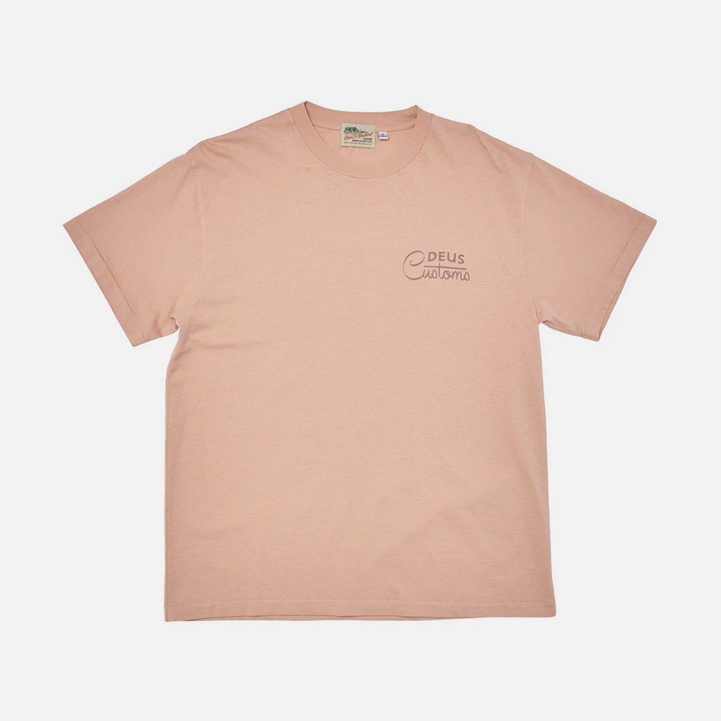 Deus Ex Machina - Balance Tee - Coral Pink