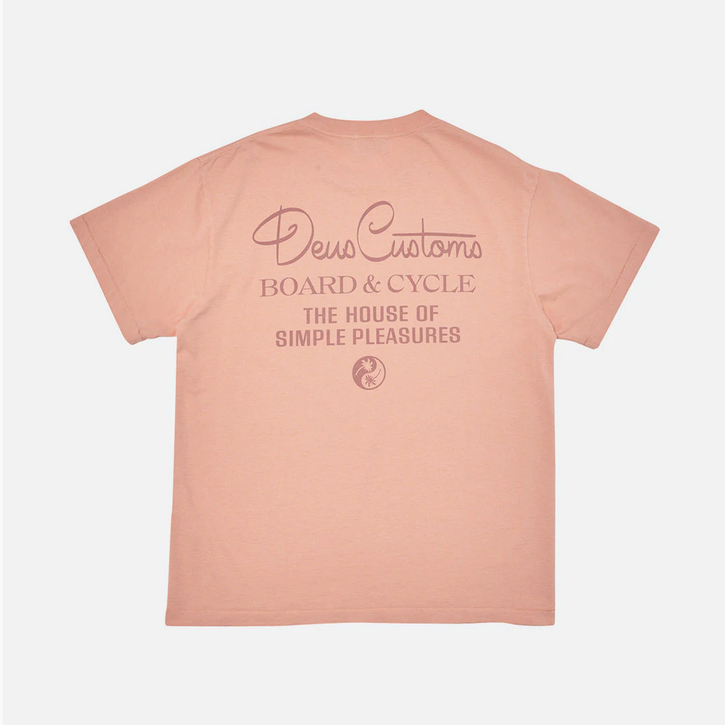 Deus Ex Machina - Balance Tee - Coral Pink