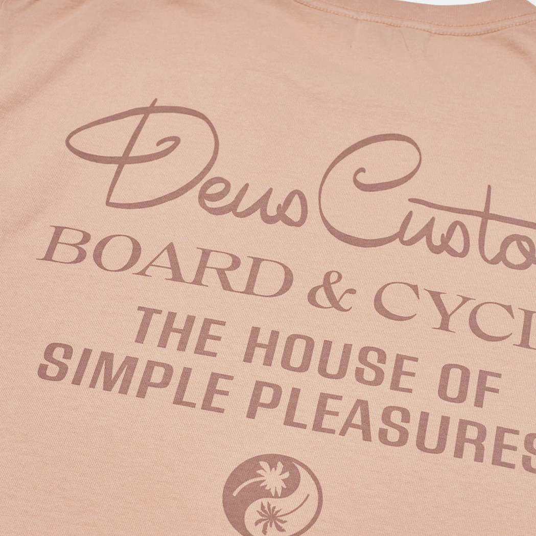 Deus Ex Machina - Balance Tee - Coral Pink