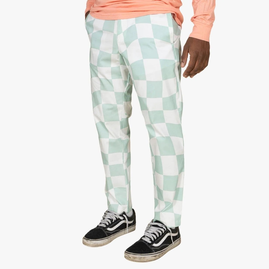 DUVIN - Trousers - Checker Beach Pant