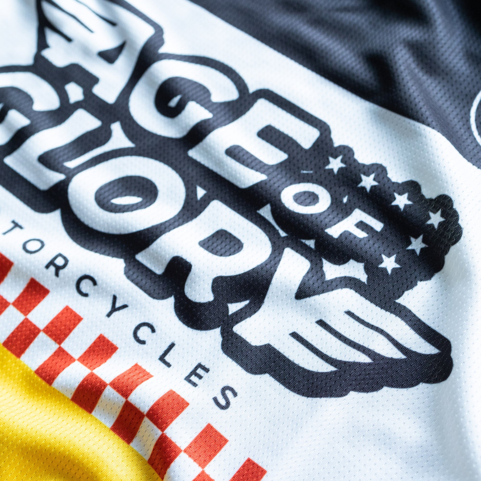 Age of Glory -  Wings Mesh Jersey Yellow White Black