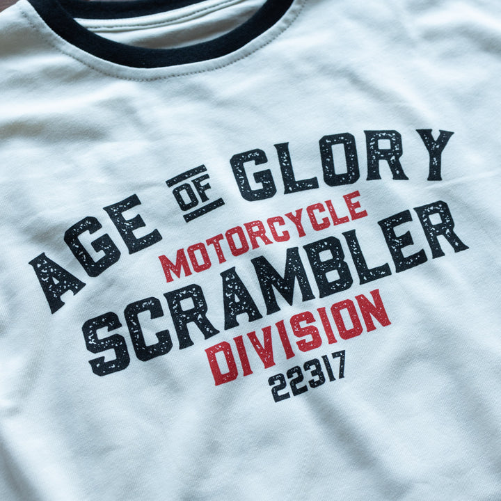 Age of Glory -  Rød/sort Team Stripes LS Tee
