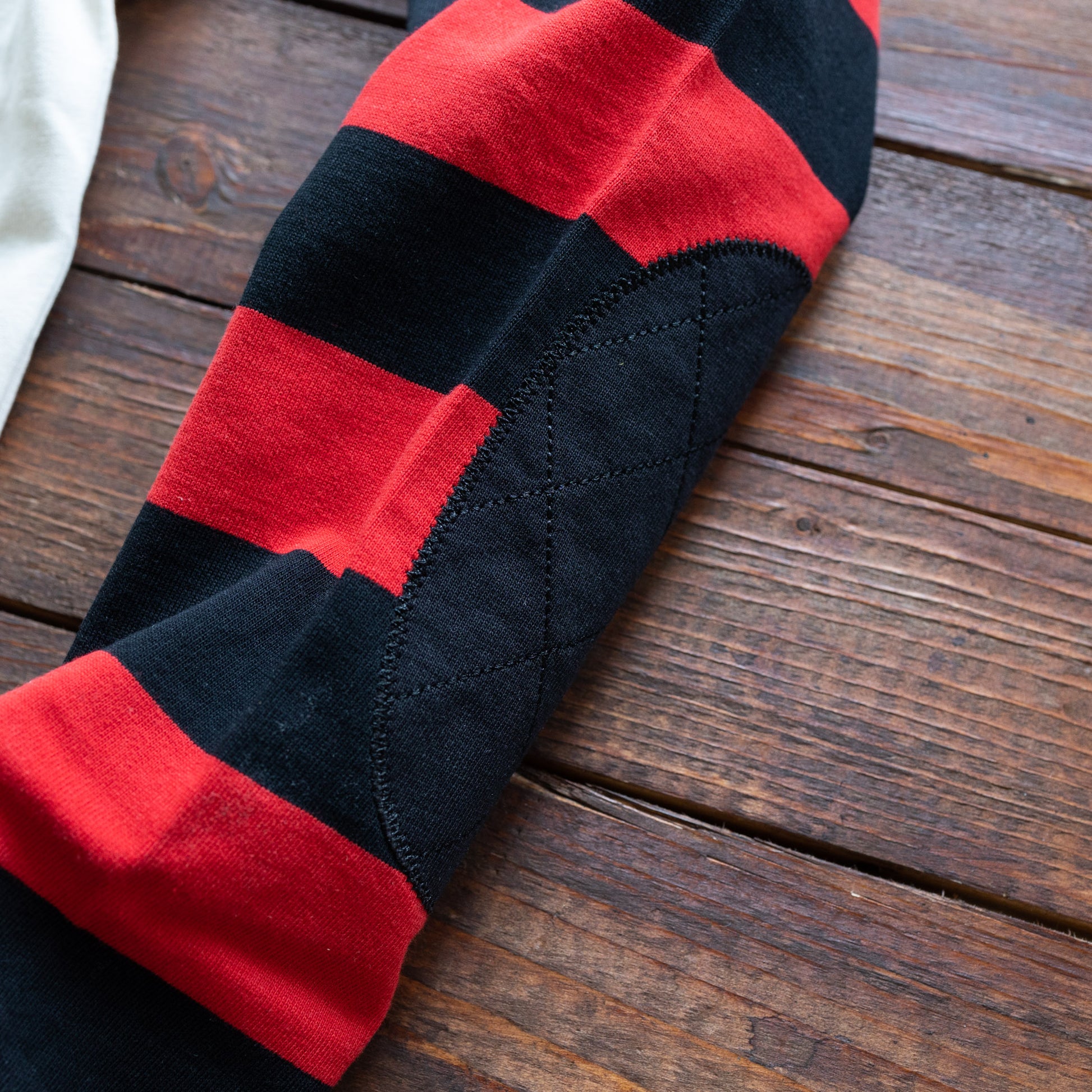 Age of Glory - Red/Black Team Stripes LS Tee