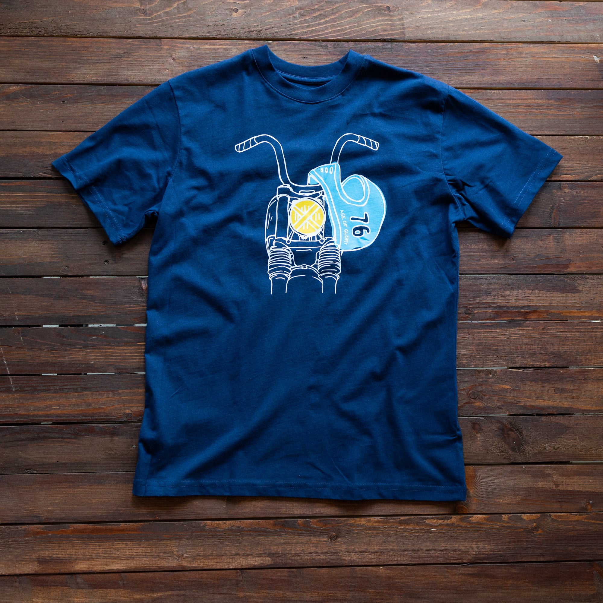 Age of Glory - t-shirt - Ape Bar Tee Navy