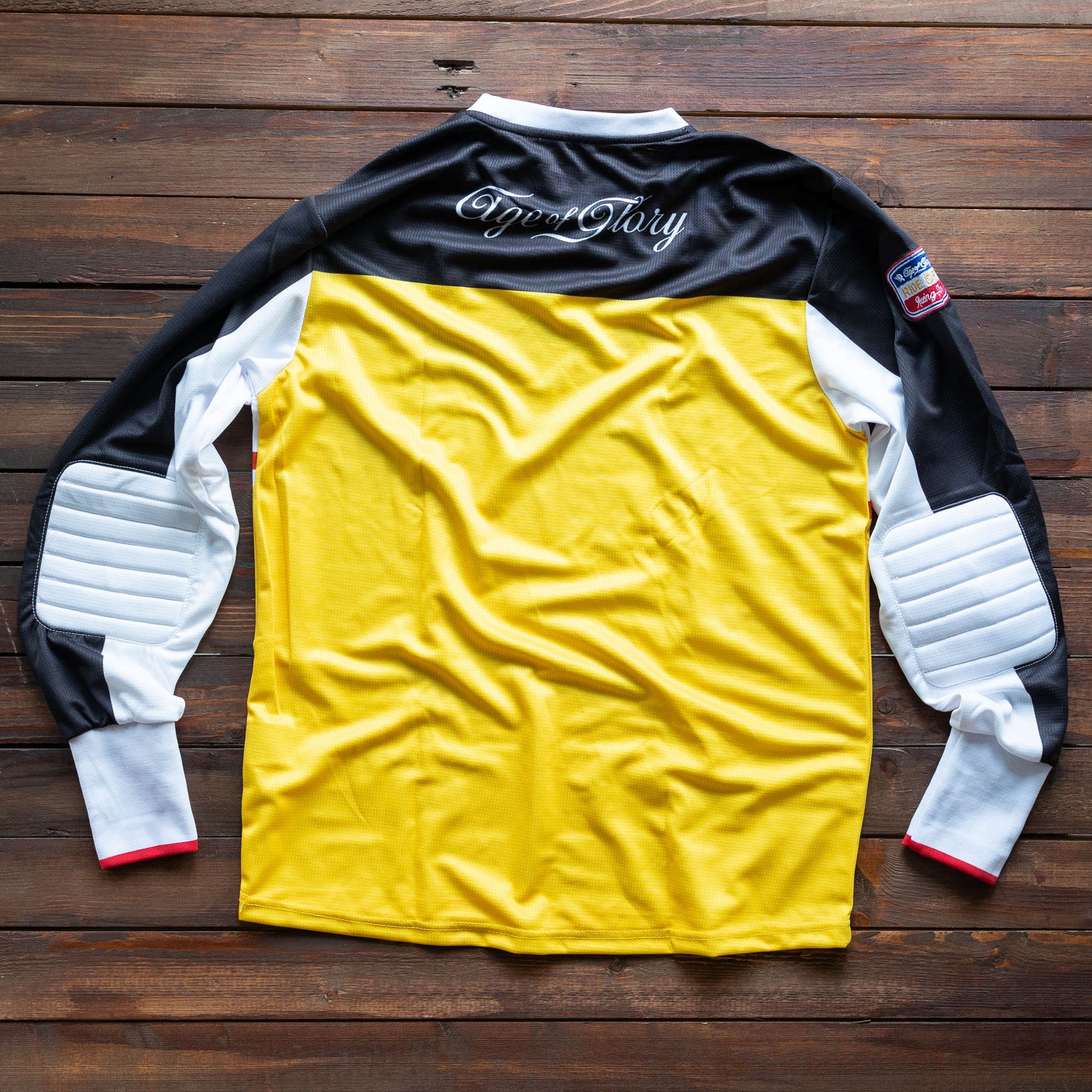Age of Glory -  Wings Mesh Jersey Yellow White Black