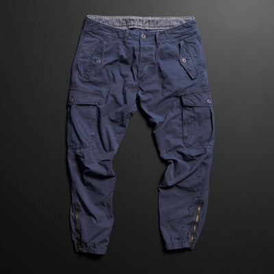 CHESAPEAKE'S - AVIATOR Cargo Pants - BROKE - NAVY blue
