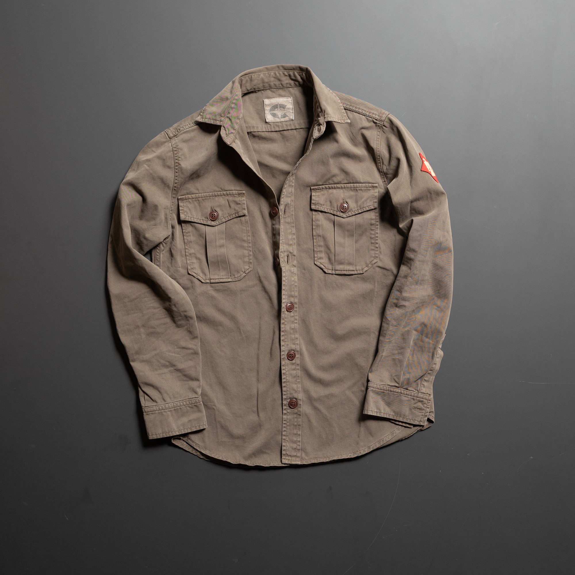 CHESAPEAKE'S - Gabardine Officer Shirt