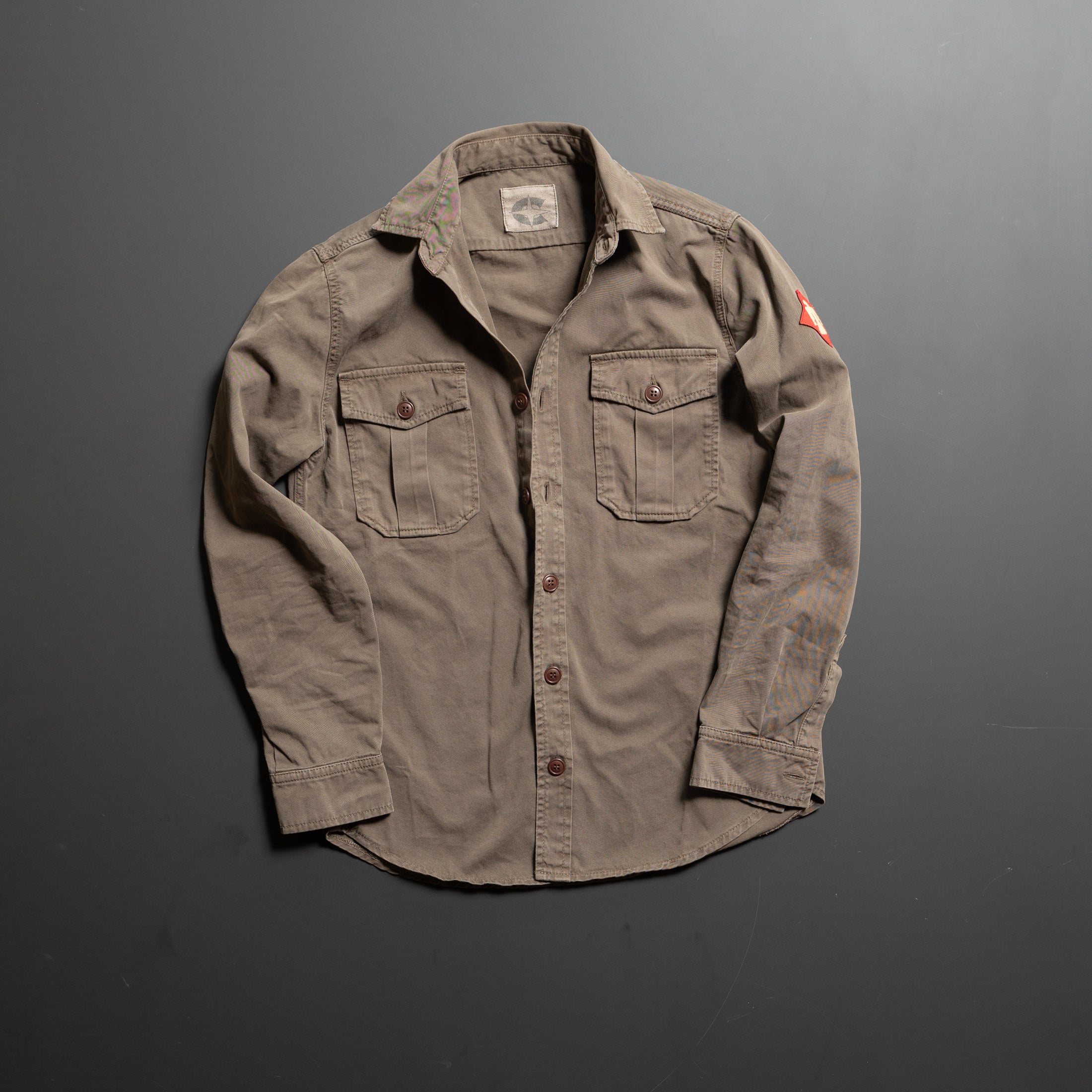 CHESAPEAKE'S - Gabardine Officer Shirt