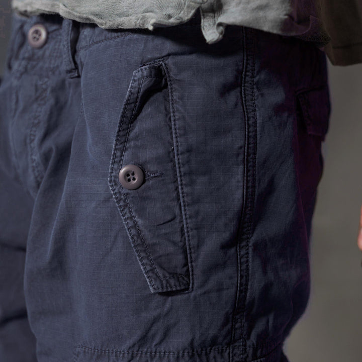 CHESAPEAKE'S - AVIATOR Cargo Pants - BROKE - NAVY blue