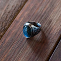 Ring - Bull-Eye - Aventurine - BLUE