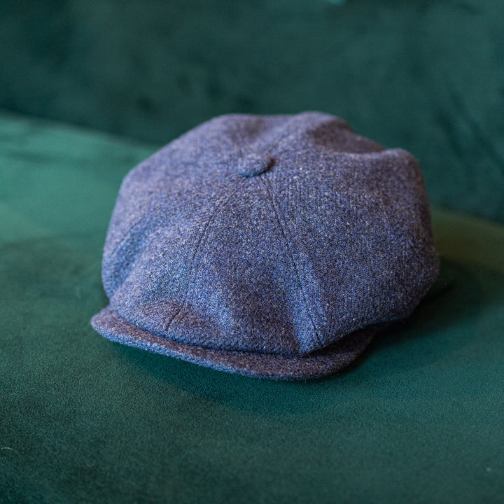 MJM - Wool Flat Cap - Blue