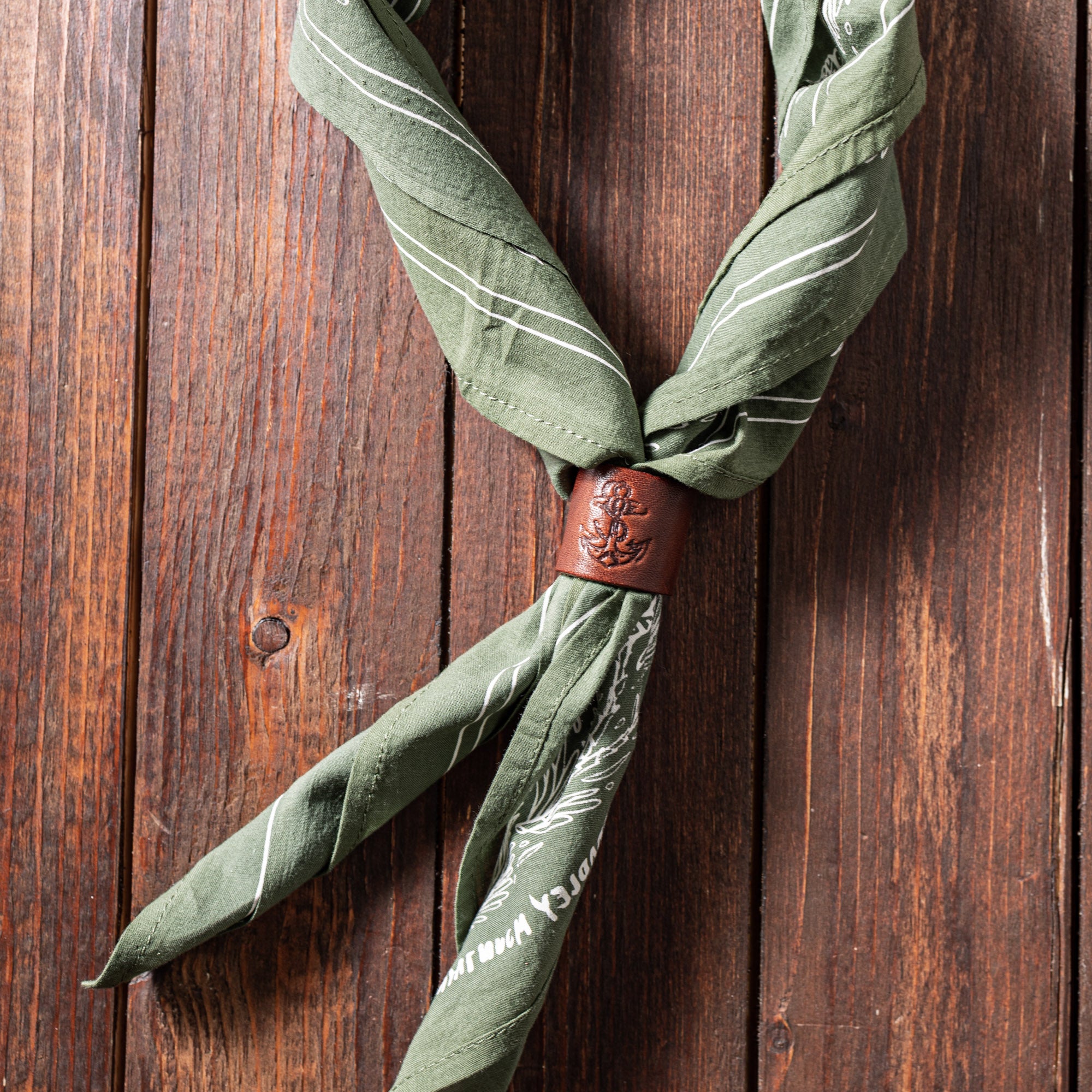 Bradley Mountain - Bandanas Ring - Leather