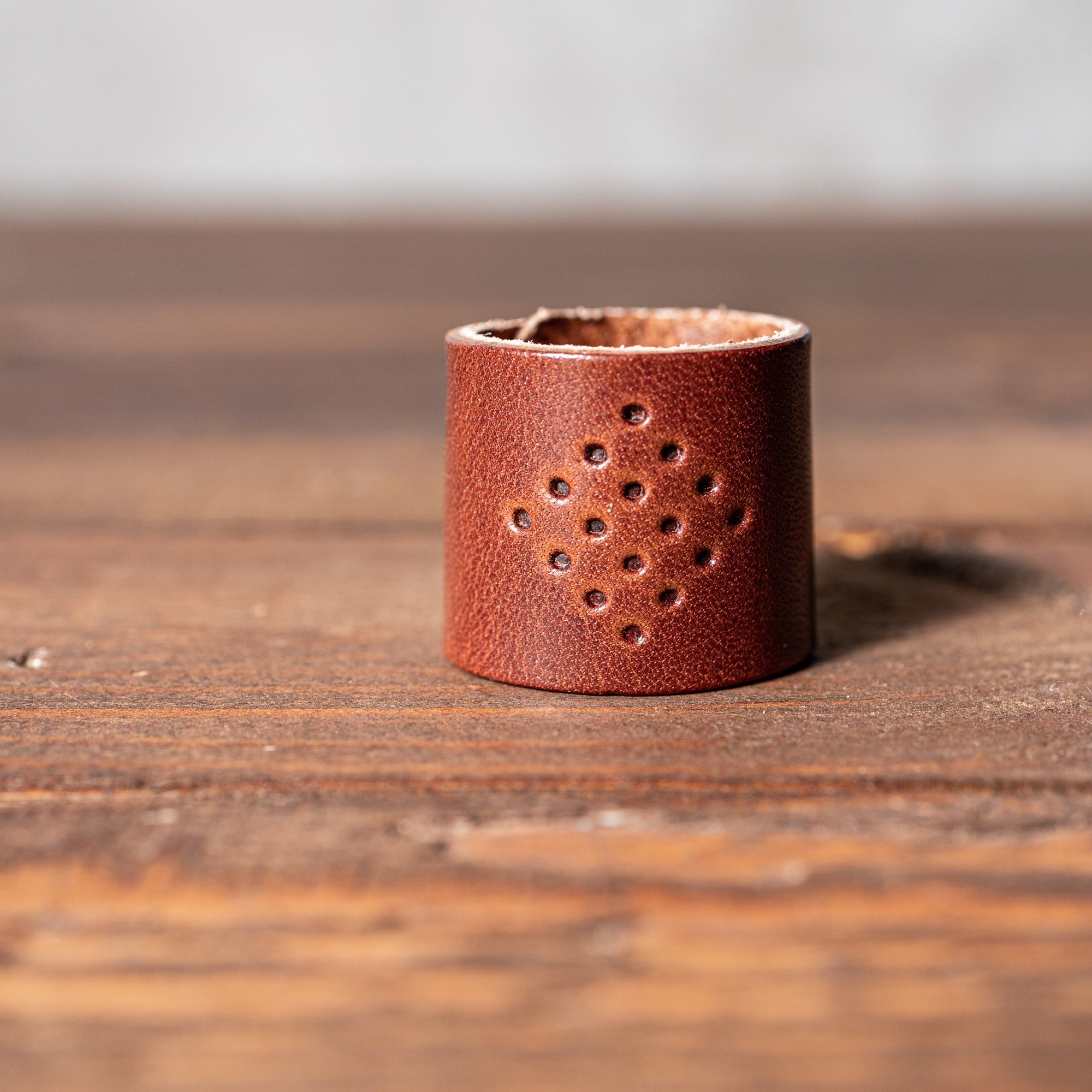 Bradley Mountain - Bandanas Ring - Leather