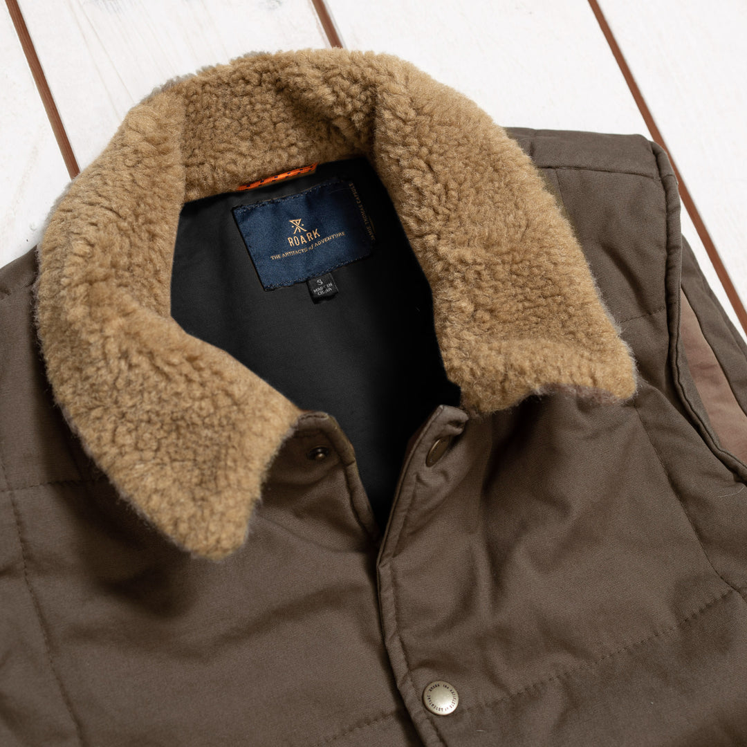 ROARK -  LIVINGSTON VEST - Brown