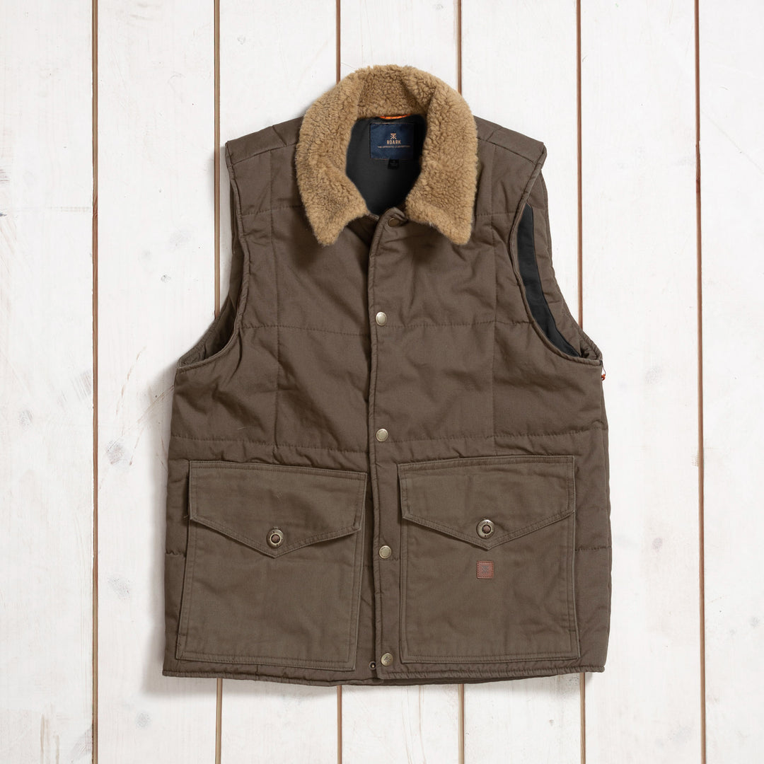 ROARK -  LIVINGSTON VEST - Brown