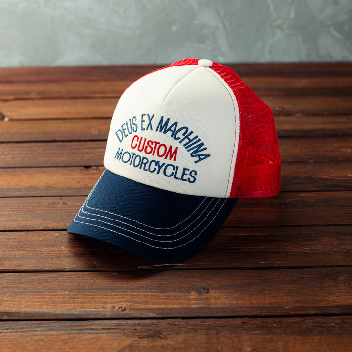 DEUS EX MACHINA - Canyons Trucker - Navy/Red